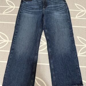 Old Navy High-Rise Wide-Leg Jeans - Denim Blue